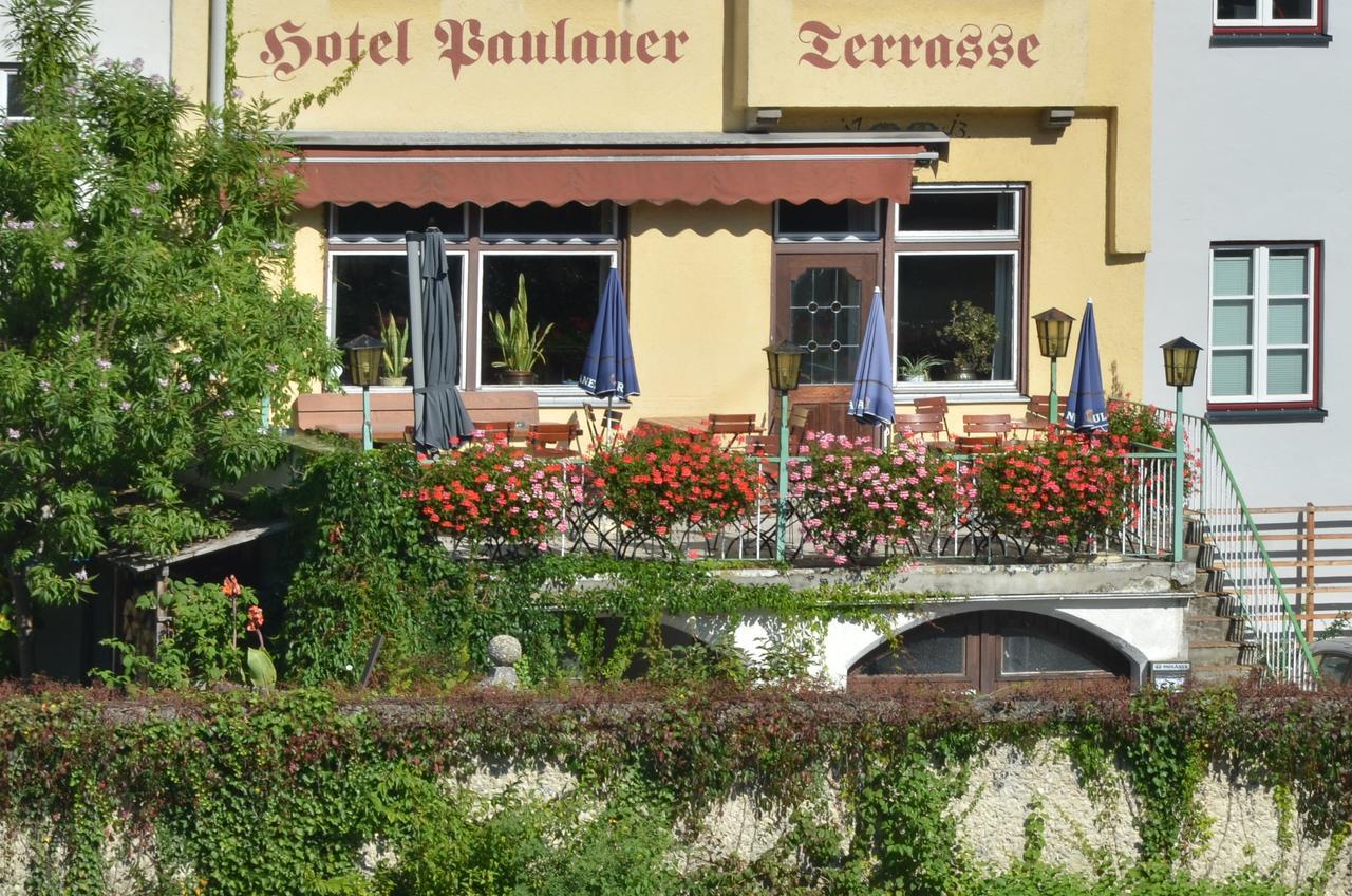 Hotel Paulanerstuben Wasserburg Buitenkant foto