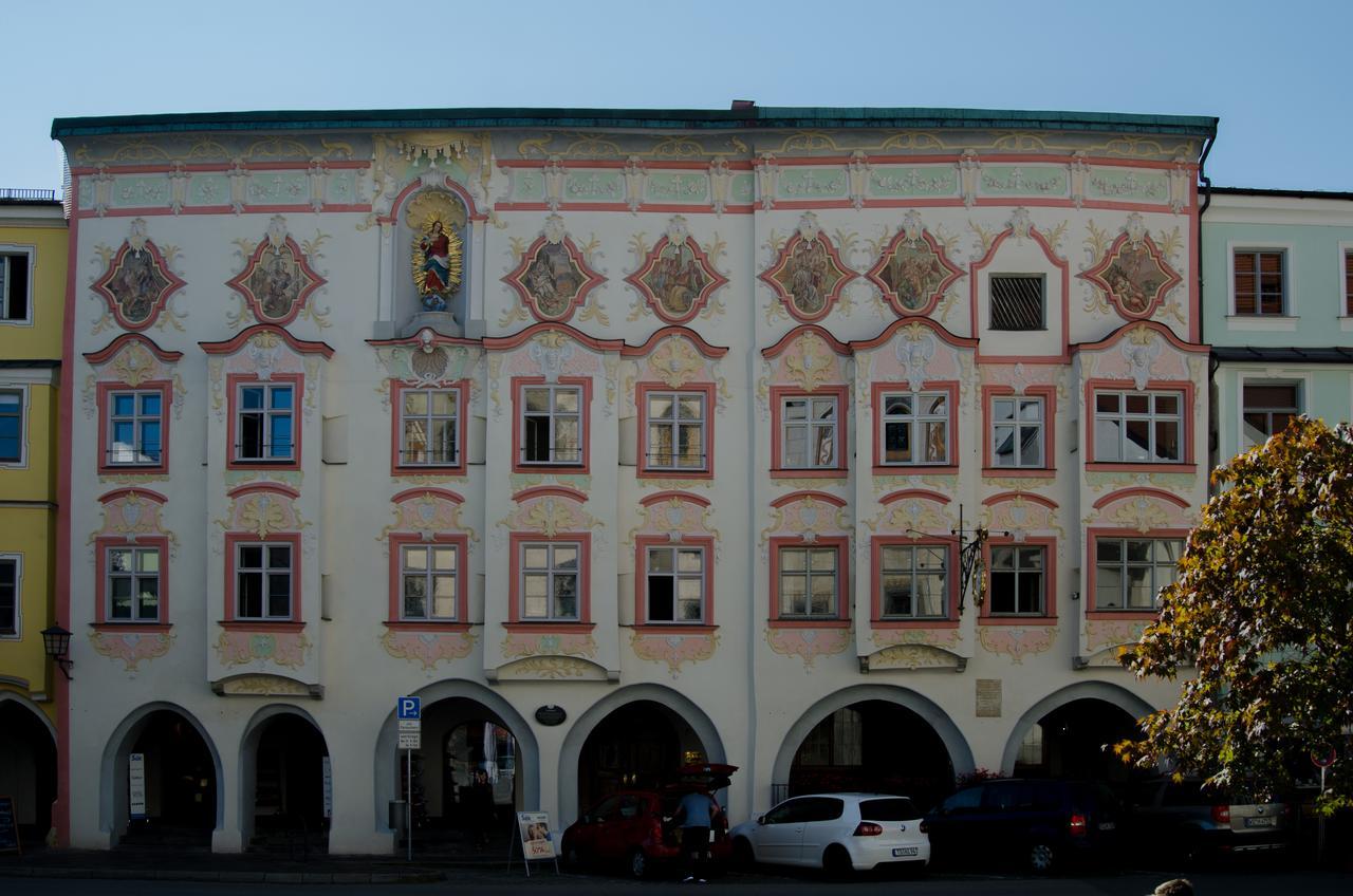 Hotel Paulanerstuben Wasserburg Buitenkant foto